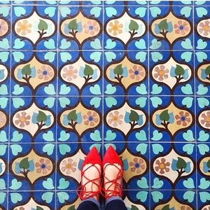 J. Crew suede lace-up flats